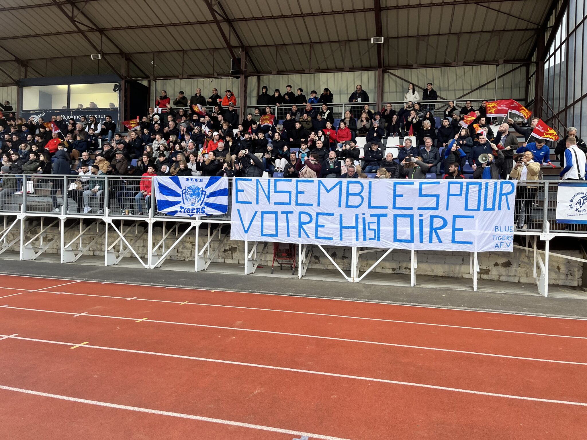750 spectateurs étaient présents pour le match AF Virois/AG Caen