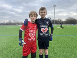 Les nouveaux maillots des U11 de l'AFV