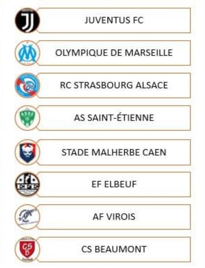 Le groupe des U11 de l'AFV pour cette Risle Cup 2023