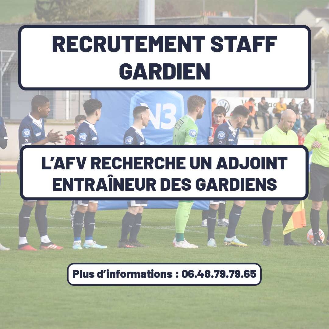 Recrutement staff AFV