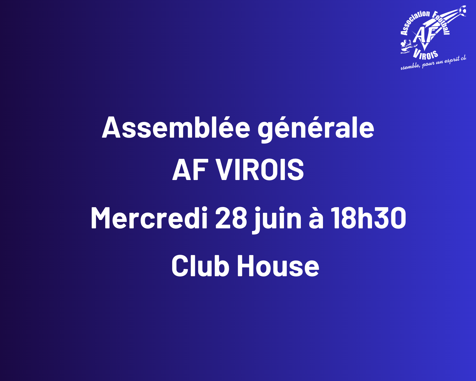 Assemblée générale AFV 2022/2023