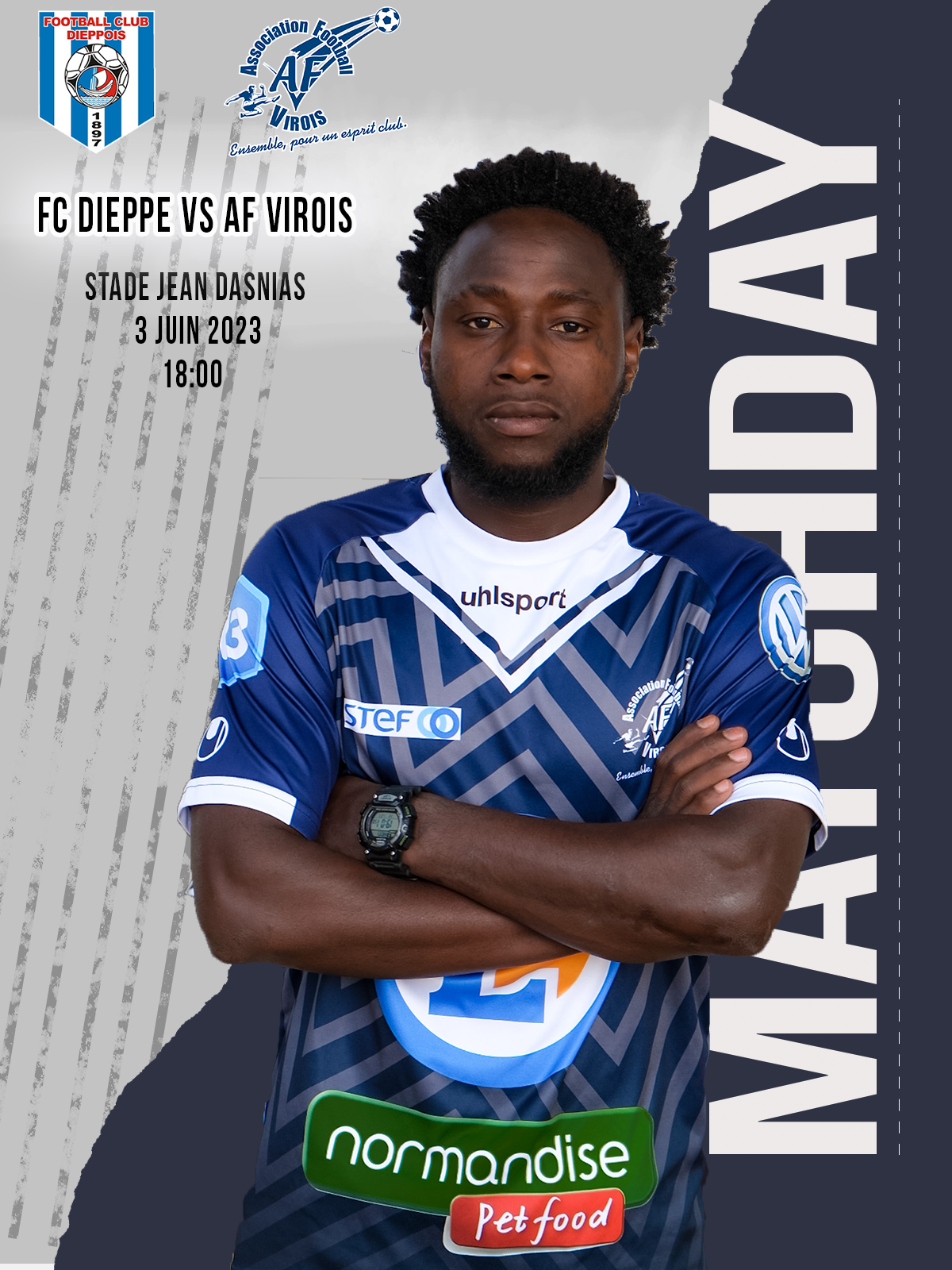 Infos FC Dieppe VS AF Virois