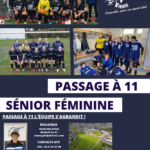 Seniors féminines à 11